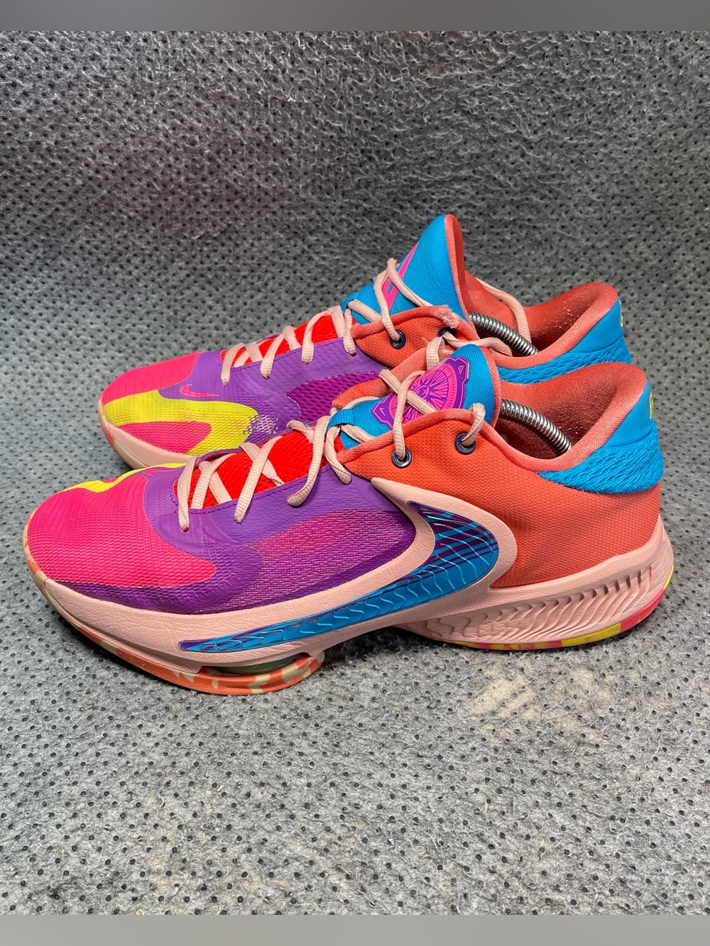 Nike Zoom Freak 4 Bahamas Basketball Shoes Size 11.5 Men’s